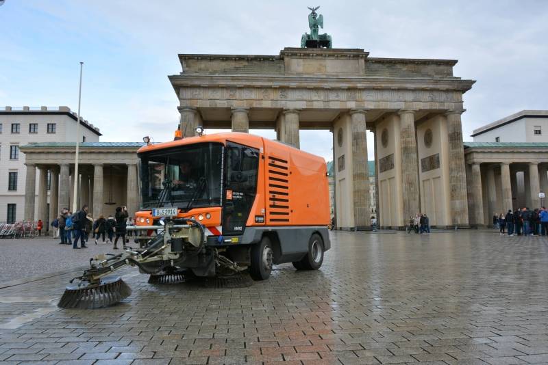Kehrmaschine in Berlin